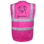 Rhodesian Ridgeback 2 - Hundesport Warnweste Sicherheitsweste mit Hundemotiv-Tierisch-tolle Geschenke-Tierisch-tolle-Geschenke