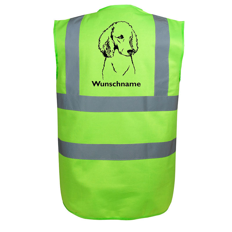 Pudel 2 - Hundesport Warnweste Sicherheitsweste mit Hundemotiv-Tierisch-tolle Geschenke-Tierisch-tolle-Geschenke