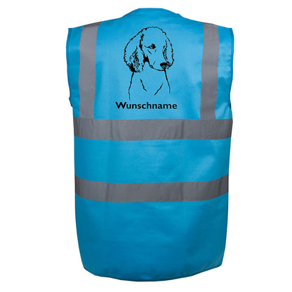 Pudel 2 - Hundesport Warnweste Sicherheitsweste mit Hundemotiv-Tierisch-tolle Geschenke-Tierisch-tolle-Geschenke