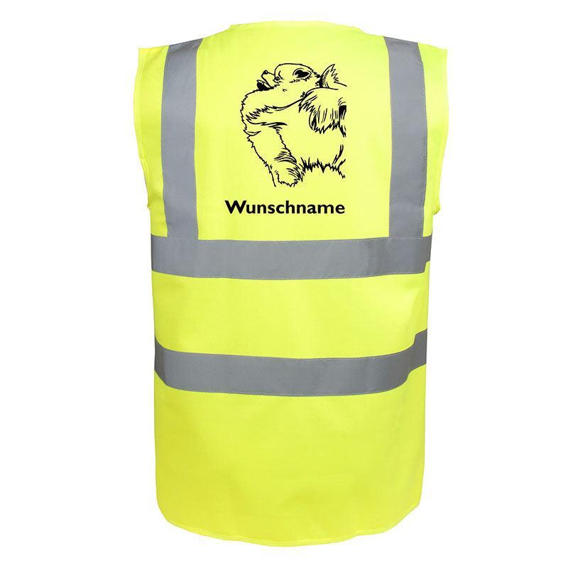 Pomeraner - Hundesport Warnweste Sicherheitsweste mit Hundemotiv-Tierisch-tolle Geschenke