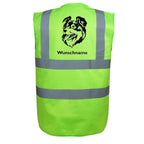 Australian Shepherd 3 - Hundesport Warnweste Sicherheitsweste mit Hundemotiv-Tierisch-tolle Geschenke-Tierisch-tolle-Geschenke