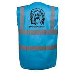 PON Polski Owczarek Nizinny - Hundesport Warnweste Sicherheitsweste mit Hundemotiv-Tierisch-tolle Geschenke-Tierisch-tolle-Geschenke