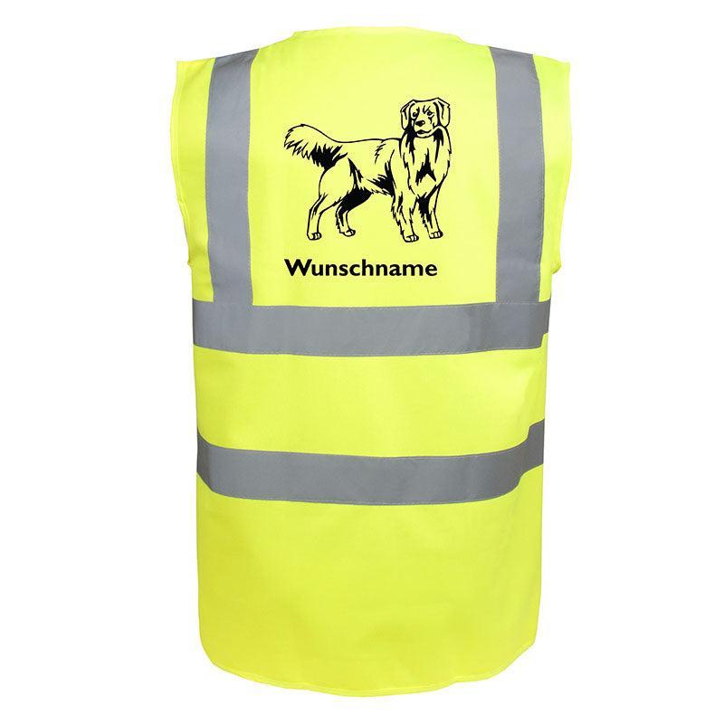 Nova Scotia Duck Tolling Retriever - Hundesport Warnweste Sicherheitsweste mit Hundemotiv-Tierisch-tolle Geschenke