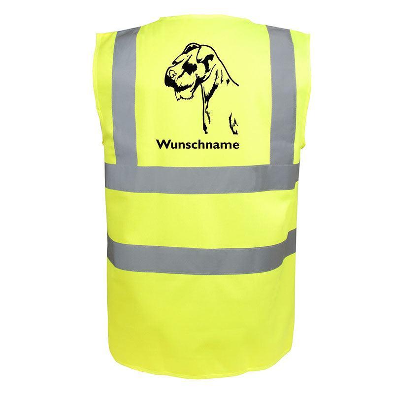 Mini Schnauzer Zwergschnauzer - Hundesport Warnweste Sicherheitsweste mit Hundemotiv-Tierisch-tolle Geschenke