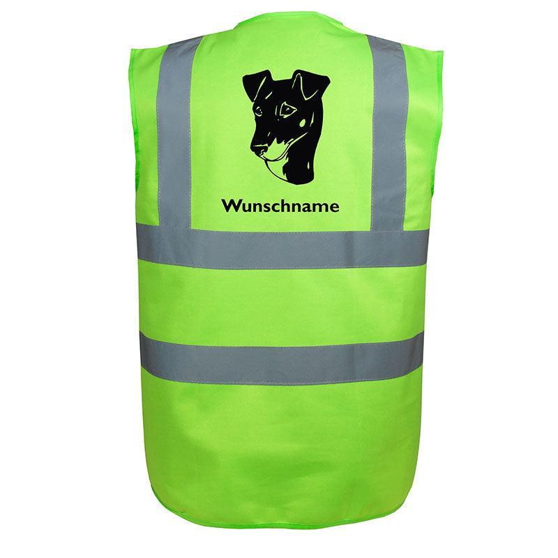 Manchester Terrier - Hundesport Warnweste Sicherheitsweste mit Hundemotiv-Tierisch-tolle Geschenke-Tierisch-tolle-Geschenke