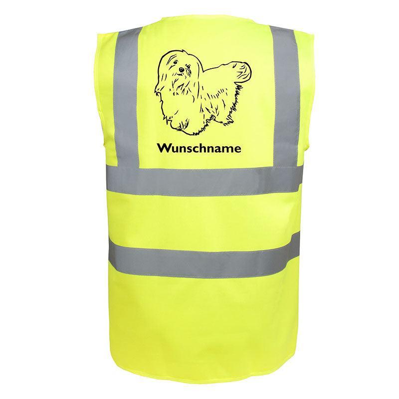 Malteser 1 - Hundesport Warnweste Sicherheitsweste mit Hundemotiv-Tierisch-tolle Geschenke