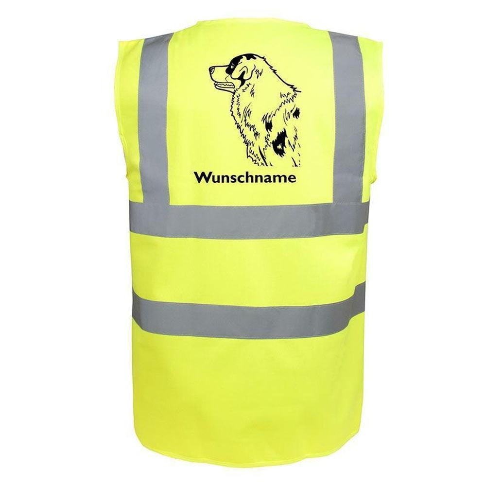 Australian Shepherd - Hundesport Warnweste Sicherheitsweste mit Hundemotiv-Tierisch-tolle Geschenke