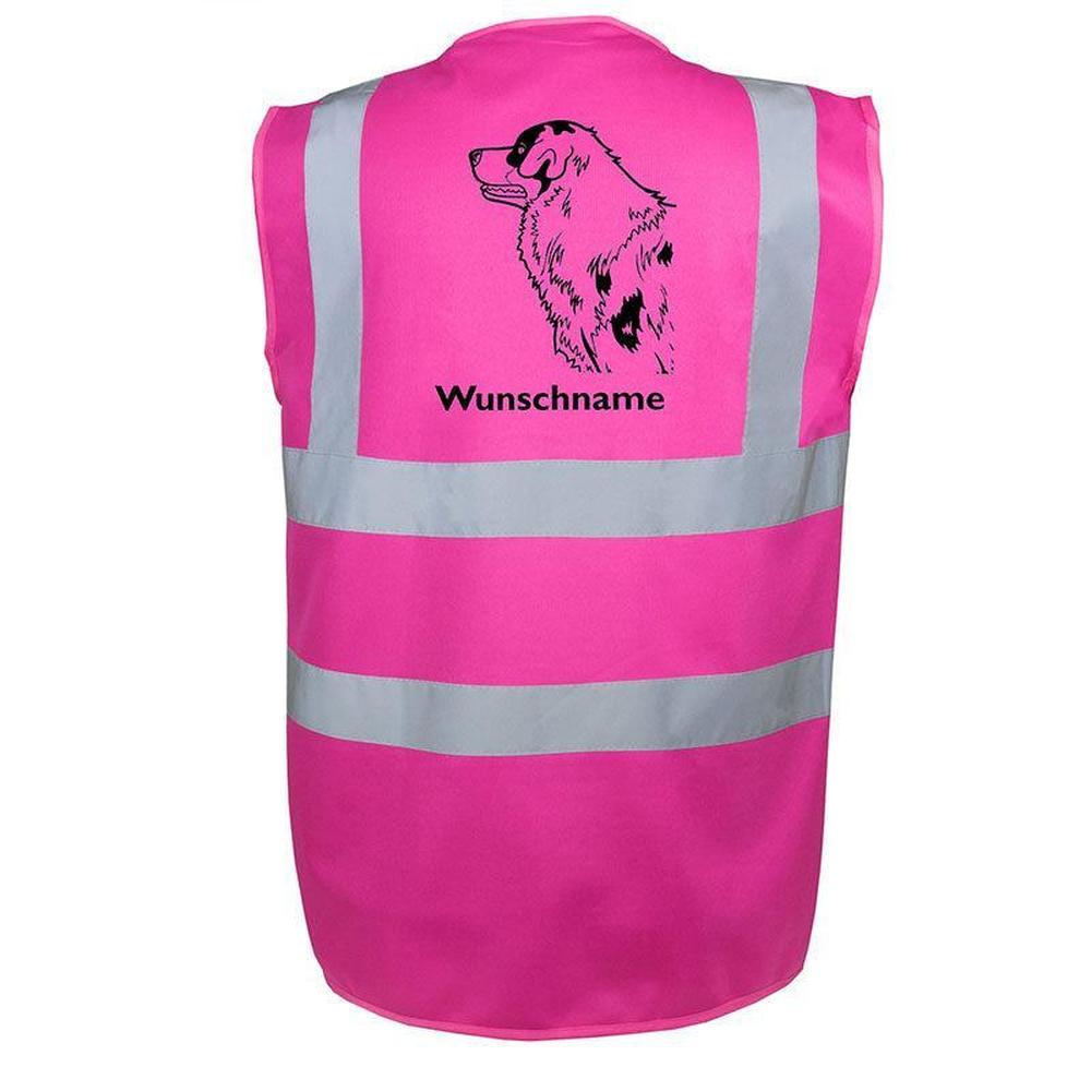 Australian Shepherd - Hundesport Warnweste Sicherheitsweste mit Hundemotiv-Tierisch-tolle Geschenke-Tierisch-tolle-Geschenke