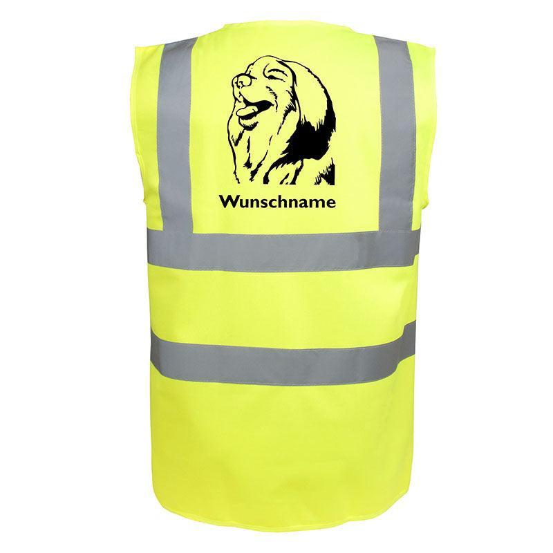 Leonberger - Hundesport Warnweste Sicherheitsweste mit Hundemotiv-Tierisch-tolle Geschenke