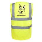 Australian Kelpie - Hundesport Warnweste Sicherheitsweste mit Hundemotiv-Tierisch-tolle Geschenke
