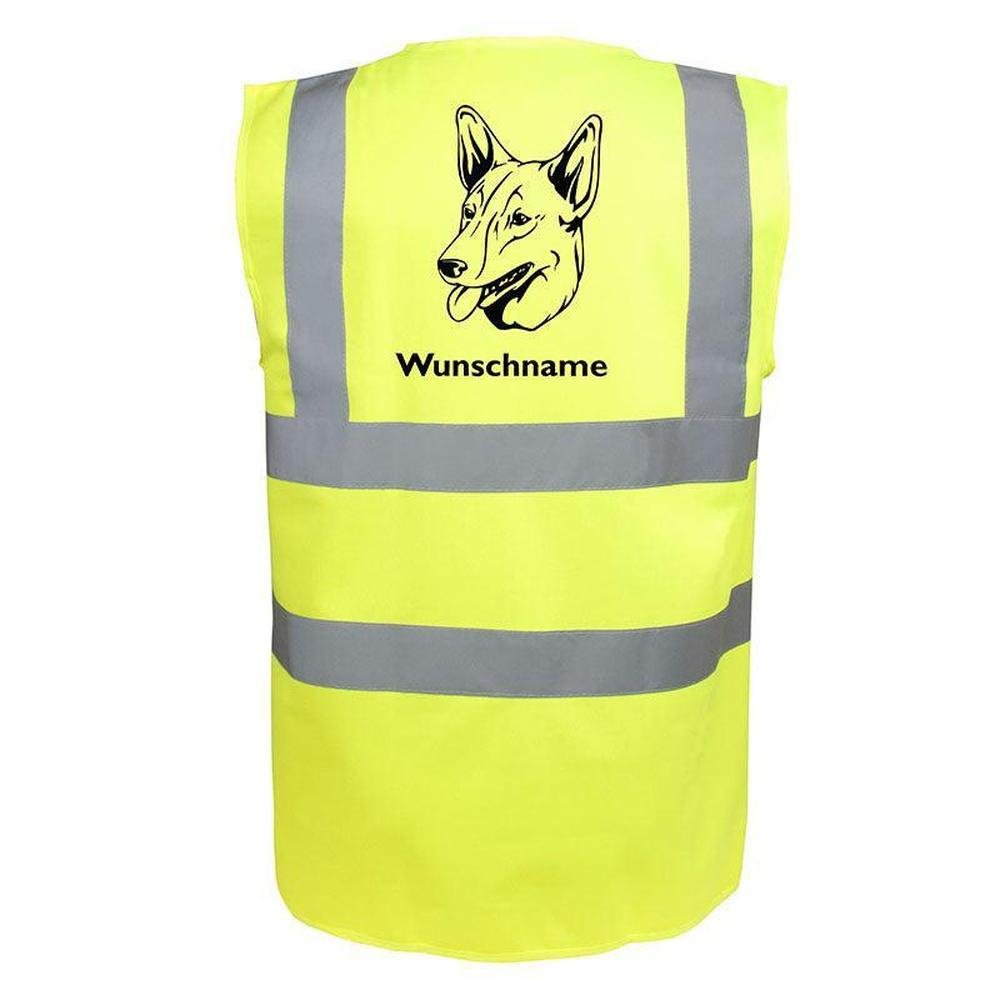 Australian Kelpie - Hundesport Warnweste Sicherheitsweste mit Hundemotiv-Tierisch-tolle Geschenke