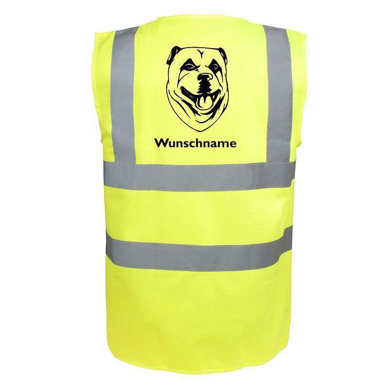 Kangal - Hundesport Warnweste Sicherheitsweste mit Hundemotiv-Tierisch-tolle Geschenke