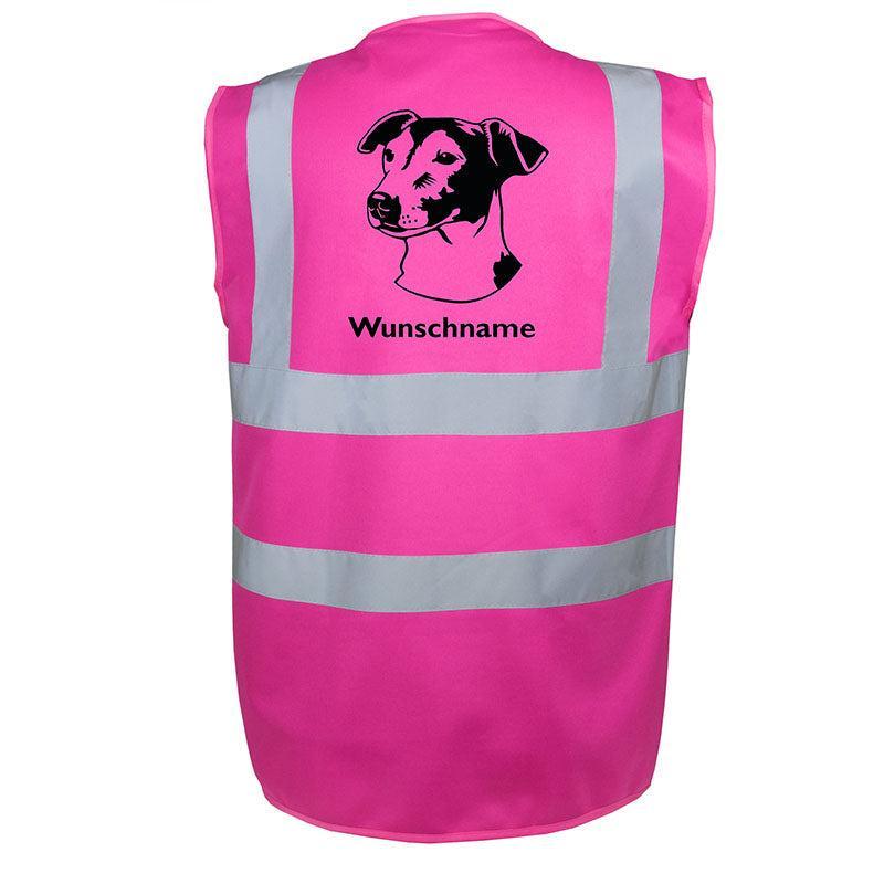 Jack Russell Terrier 5 - Hundesport Warnweste Sicherheitsweste mit Hundemotiv-Tierisch-tolle Geschenke-Tierisch-tolle-Geschenke