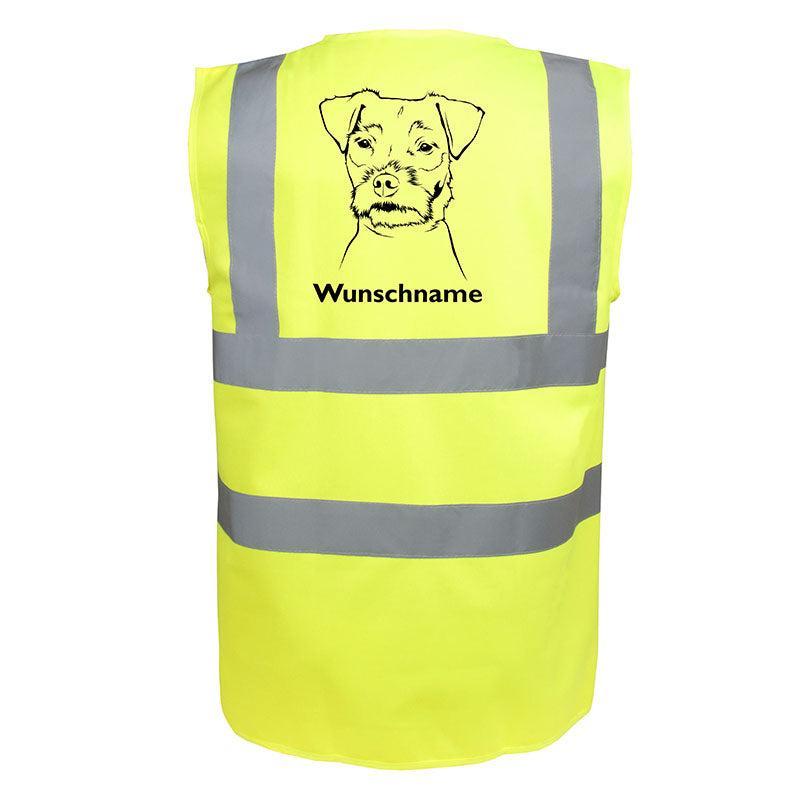 Jack Russell Terrier 2 - Hundesport Warnweste Sicherheitsweste mit Hundemotiv-Tierisch-tolle Geschenke