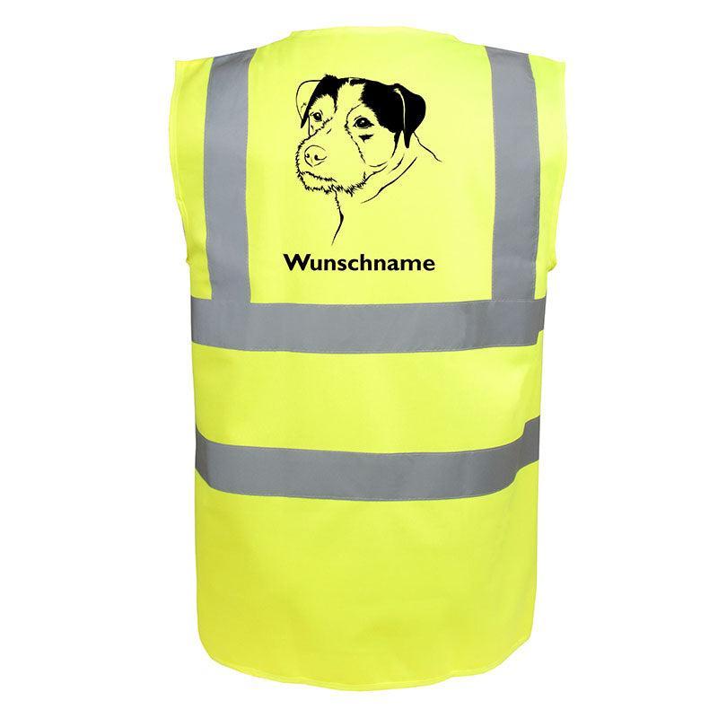 Jack Russell Terrier - Hundesport Warnweste Sicherheitsweste mit Hundemotiv-Tierisch-tolle Geschenke