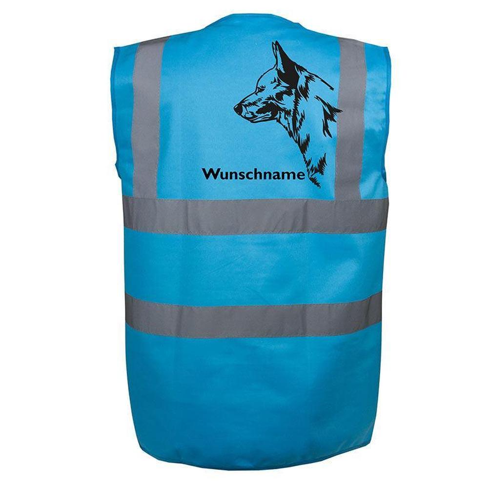 Australian Cattle Dog - Hundesport Warnweste Sicherheitsweste mit Hundemotiv-Tierisch-tolle Geschenke-Tierisch-tolle-Geschenke