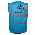 Australian Cattle Dog - Hundesport Warnweste Sicherheitsweste mit Hundemotiv-Tierisch-tolle Geschenke-Tierisch-tolle-Geschenke