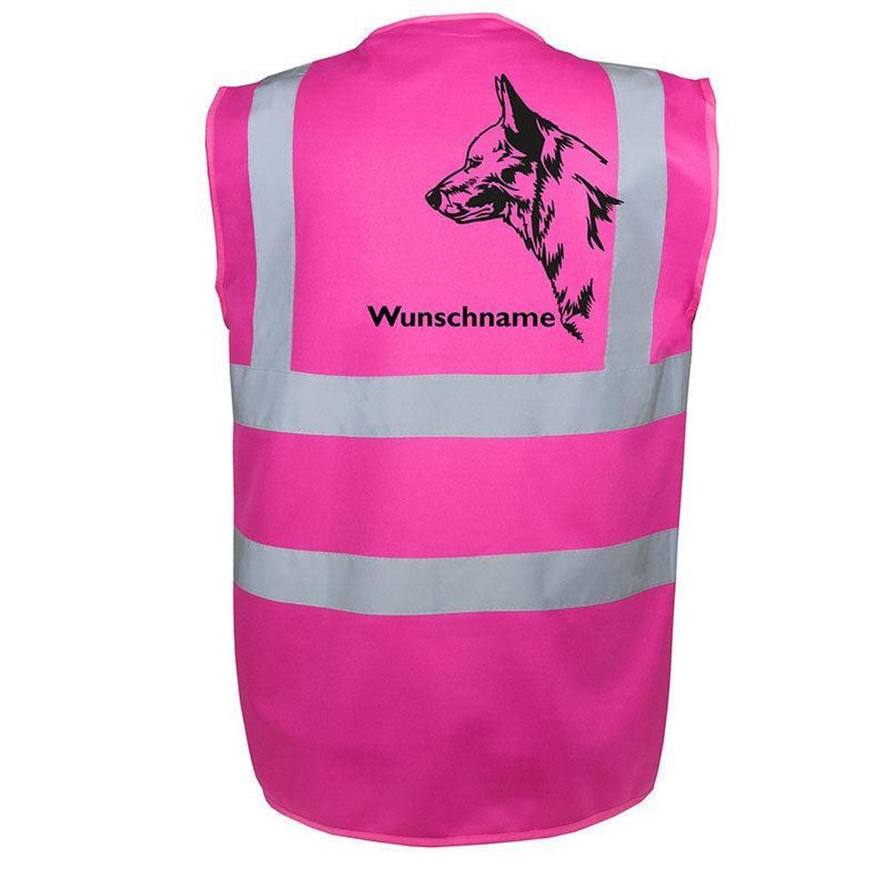 Australian Cattle Dog - Hundesport Warnweste Sicherheitsweste mit Hundemotiv-Tierisch-tolle Geschenke-Tierisch-tolle-Geschenke