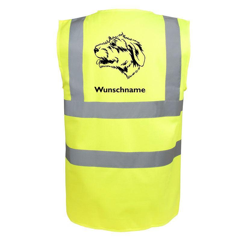 Irish Wolfhound - Hundesport Warnweste Sicherheitsweste mit Hundemotiv-Tierisch-tolle Geschenke