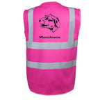 Irish Wolfhound - Hundesport Warnweste Sicherheitsweste mit Hundemotiv-Tierisch-tolle Geschenke-Tierisch-tolle-Geschenke