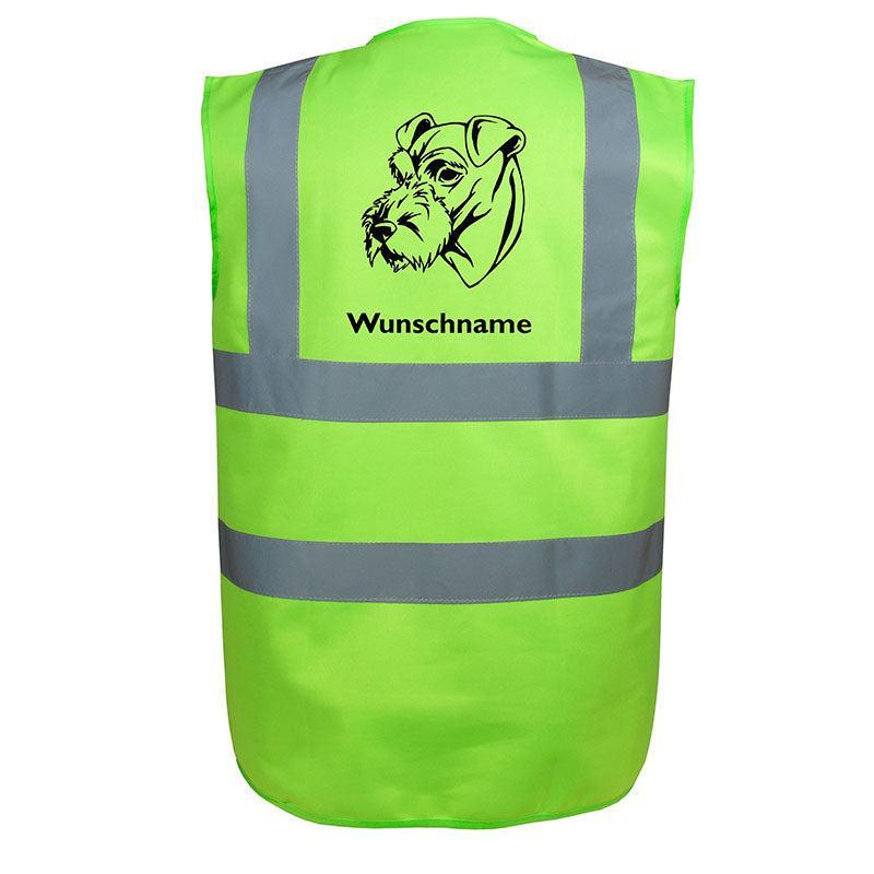 Irish Terrier - Hundesport Warnweste Sicherheitsweste mit Hundemotiv-Tierisch-tolle Geschenke-Tierisch-tolle-Geschenke