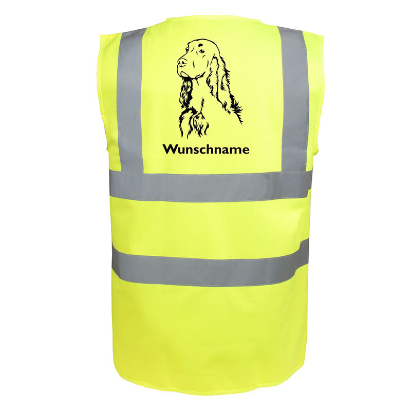 Irish Setter - Hundesport Warnweste Sicherheitsweste mit Hundemotiv-Tierisch-tolle Geschenke-Tierisch-tolle-Geschenke