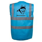 Husky Siberian - Hundesport Warnweste Sicherheitsweste mit Hundemotiv-Tierisch-tolle Geschenke-Tierisch-tolle-Geschenke