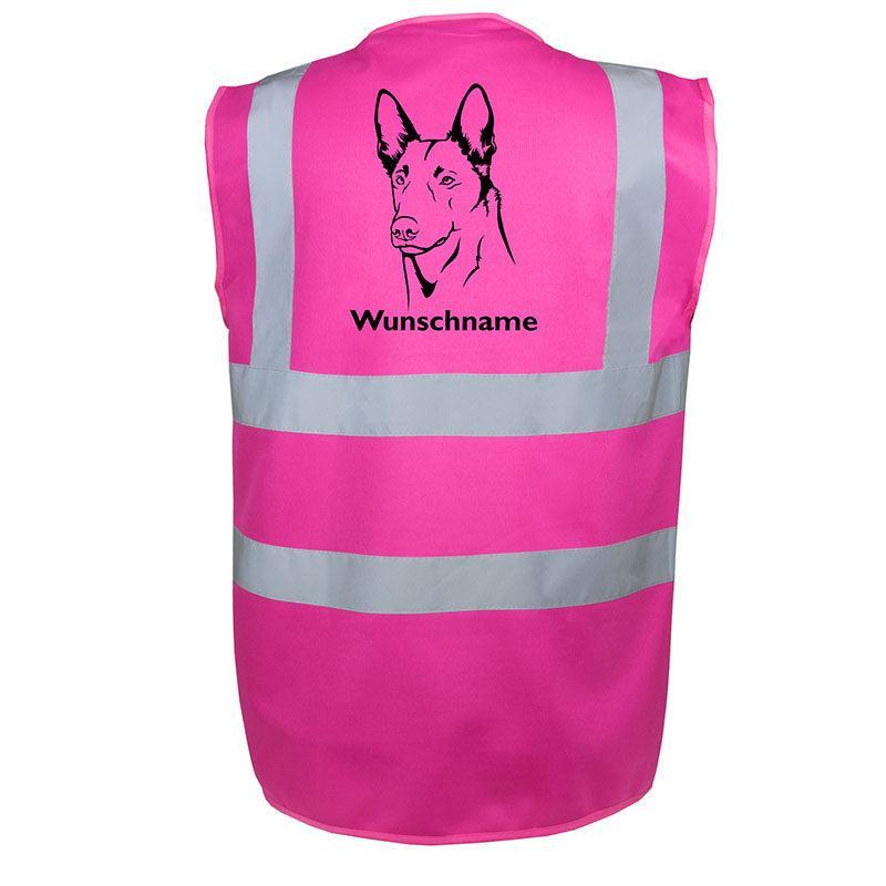 Holländischer Schäferhund - Hundesport Warnweste Sicherheitsweste mit Hundemotiv-Tierisch-tolle Geschenke-Tierisch-tolle-Geschenke