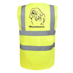 Havaneser 2 - Hundesport Warnweste Sicherheitsweste mit Hundemotiv-Tierisch-tolle Geschenke