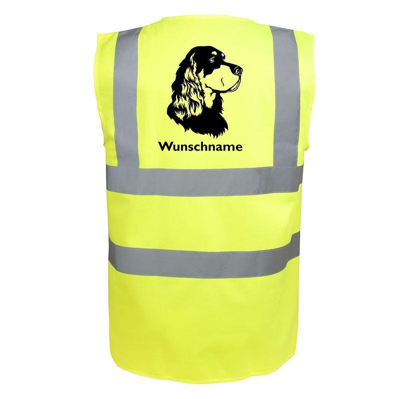 Gordon Setter - Hundesport Warnweste Sicherheitsweste mit Hundemotiv-Tierisch-tolle Geschenke