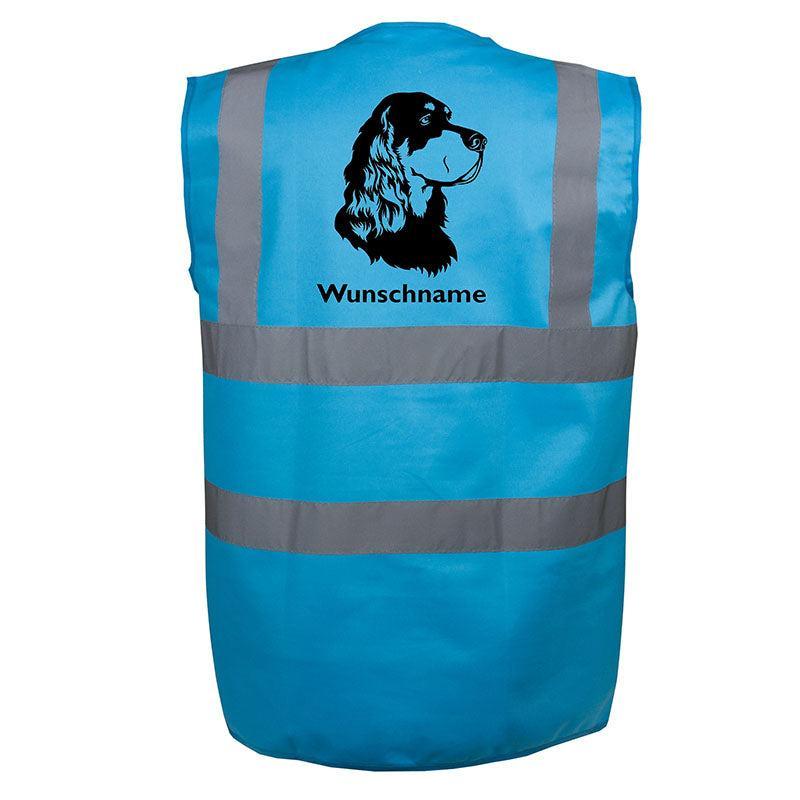 Gordon Setter - Hundesport Warnweste Sicherheitsweste mit Hundemotiv-Tierisch-tolle Geschenke-Tierisch-tolle-Geschenke