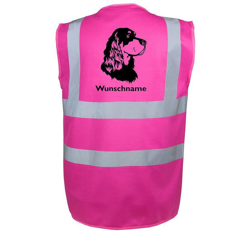 Gordon Setter - Hundesport Warnweste Sicherheitsweste mit Hundemotiv-Tierisch-tolle Geschenke-Tierisch-tolle-Geschenke