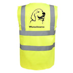 Golden Retriever 4 - Hundesport Warnweste Sicherheitsweste mit Hundemotiv-Tierisch-tolle Geschenke