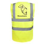 Golden Retriever 3 - Hundesport Warnweste Sicherheitsweste mit Hundemotiv-Tierisch-tolle Geschenke