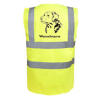 Golden Retriever 2 - Hundesport Warnweste Sicherheitsweste mit Hundemotiv-Tierisch-tolle Geschenke