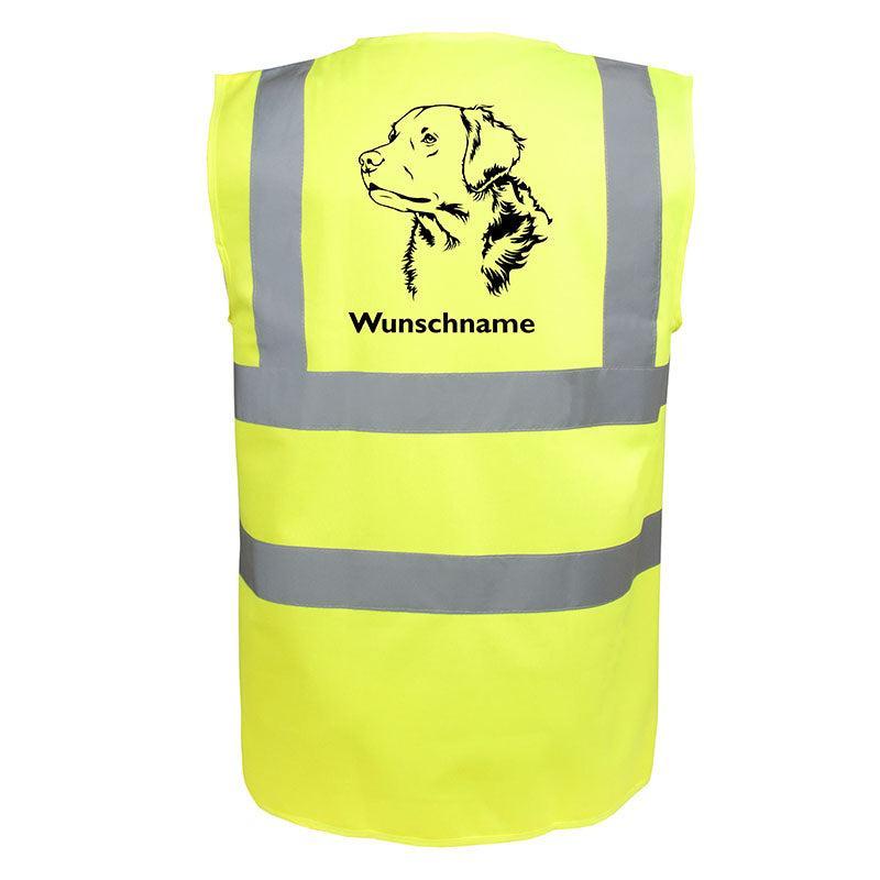 Golden Retriever 2 - Hundesport Warnweste Sicherheitsweste mit Hundemotiv-Tierisch-tolle Geschenke