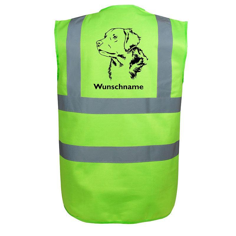 Golden Retriever 2 - Hundesport Warnweste Sicherheitsweste mit Hundemotiv-Tierisch-tolle Geschenke-Tierisch-tolle-Geschenke