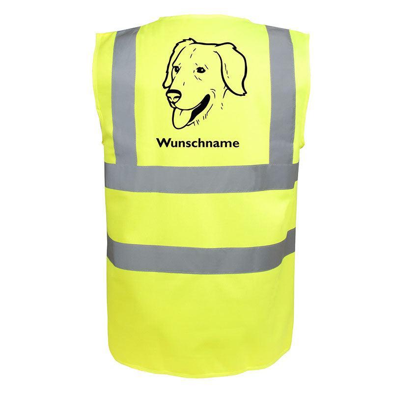 Golden Retriever - Hundesport Warnweste Sicherheitsweste mit Hundemotiv-Tierisch-tolle Geschenke