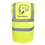 Golden Retriever - Hundesport Warnweste Sicherheitsweste mit Hundemotiv-Tierisch-tolle Geschenke