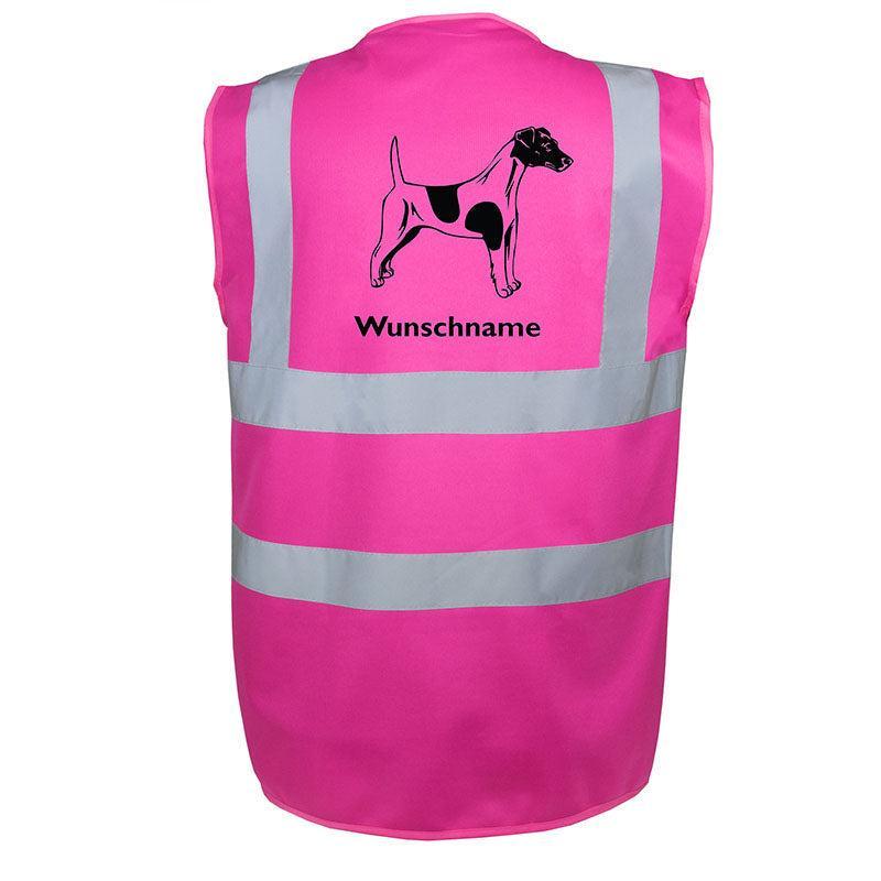 Foxterrier Kurzhaar - Hundesport Warnweste Sicherheitsweste mit Hundemotiv-Tierisch-tolle Geschenke-Tierisch-tolle-Geschenke