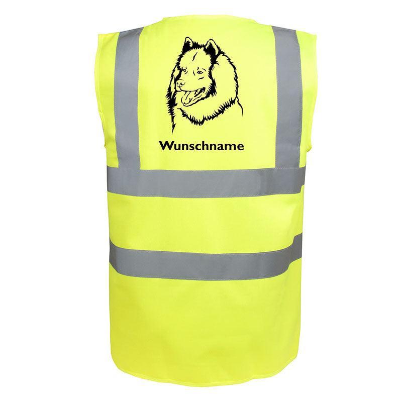 Eurasier 2 - Hundesport Warnweste Sicherheitsweste mit Hundemotiv-Tierisch-tolle Geschenke