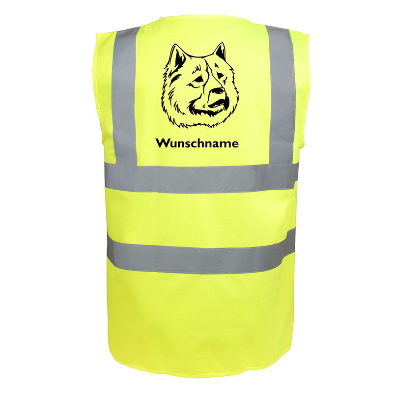 Eurasier - Hundesport Warnweste Sicherheitsweste mit Hundemotiv-Tierisch-tolle Geschenke-Tierisch-tolle-Geschenke