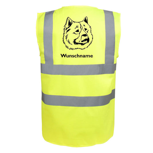 Eurasier - Hundesport Warnweste Sicherheitsweste mit Hundemotiv-Tierisch-tolle Geschenke-Tierisch-tolle-Geschenke