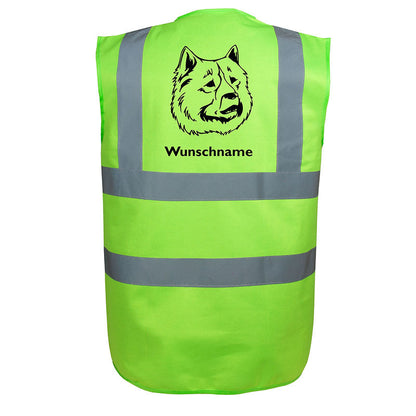 Eurasier - Hundesport Warnweste Sicherheitsweste mit Hundemotiv-Tierisch-tolle Geschenke-Tierisch-tolle-Geschenke