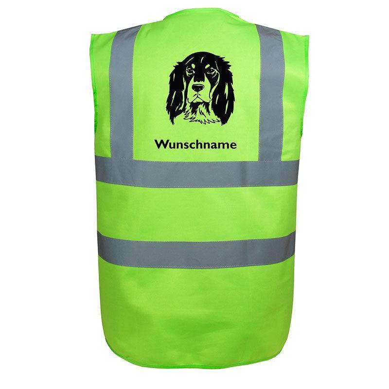 Epagneul Breton Brittany Dog 2 - Hundesport Warnweste Sicherheitsweste mit Hundemotiv-Tierisch-tolle Geschenke-Tierisch-tolle-Geschenke