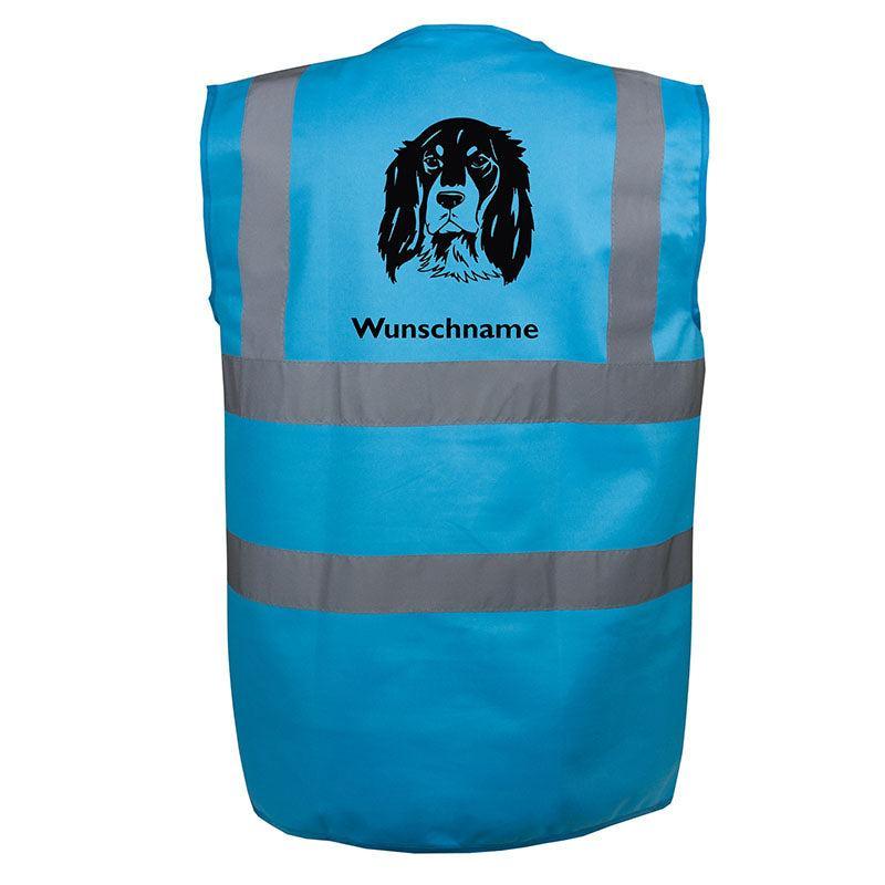 Epagneul Breton Brittany Dog 2 - Hundesport Warnweste Sicherheitsweste mit Hundemotiv-Tierisch-tolle Geschenke-Tierisch-tolle-Geschenke