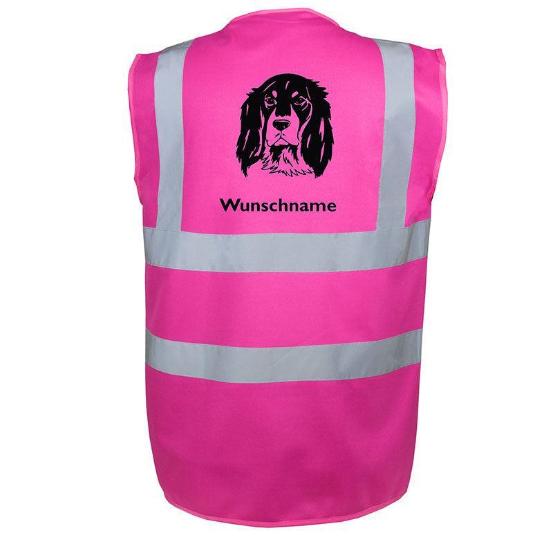 Epagneul Breton Brittany Dog 2 - Hundesport Warnweste Sicherheitsweste mit Hundemotiv-Tierisch-tolle Geschenke-Tierisch-tolle-Geschenke