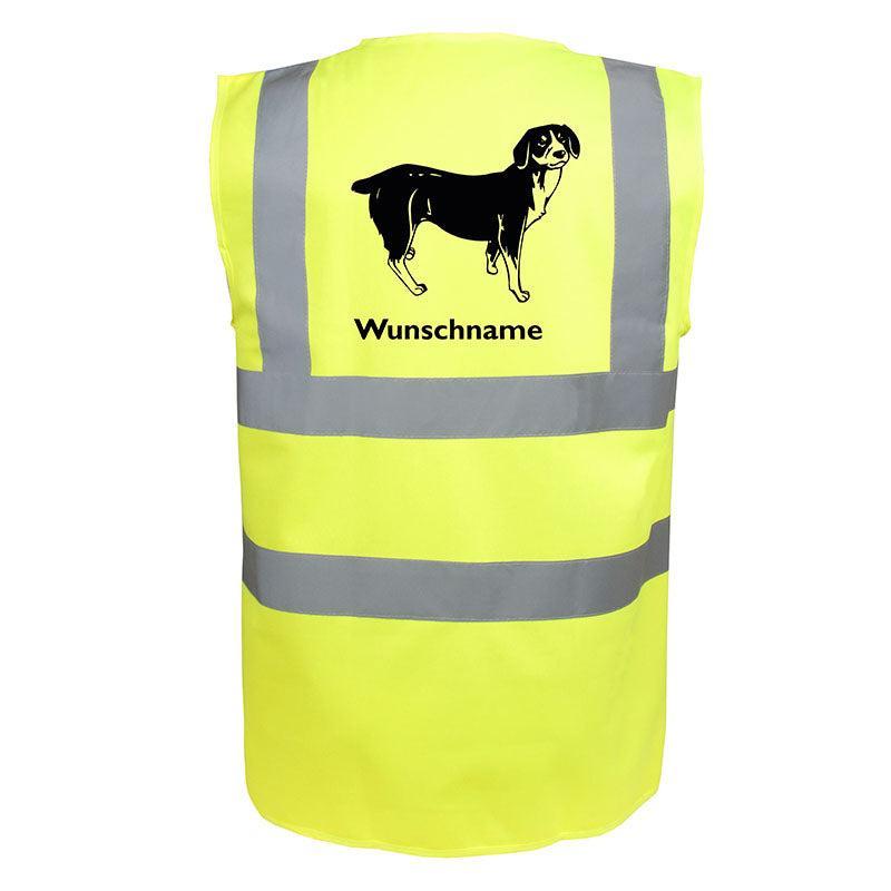 Entlebucher Sennenhund - Hundesport Warnweste Sicherheitsweste mit Hundemotiv-Tierisch-tolle Geschenke