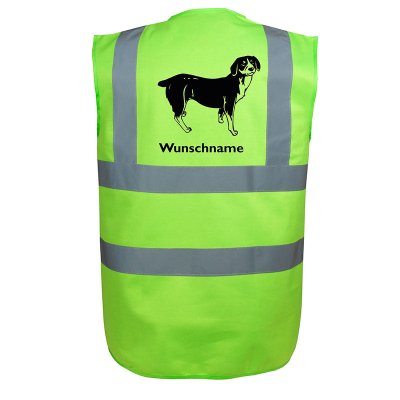 Entlebucher Sennenhund - Hundesport Warnweste Sicherheitsweste mit Hundemotiv-Tierisch-tolle Geschenke-Tierisch-tolle-Geschenke