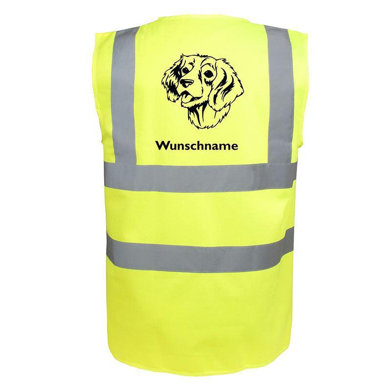 English Springer Spaniel 2 - Hundesport Warnweste Sicherheitsweste mit Hundemotiv-Tierisch-tolle Geschenke
